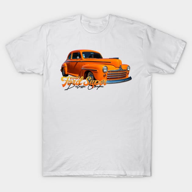 1946 Ford Super Deluxe Coupe T-Shirt by Gestalt Imagery